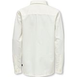 ONLY - Overhemd Rasmus - Cloud Dancer - Maat 152