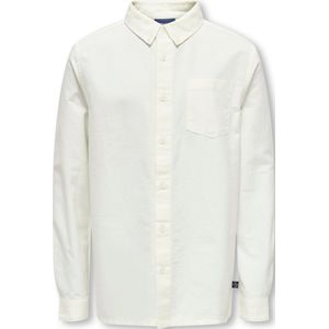 ONLY - Overhemd Rasmus - Cloud Dancer - Maat 152