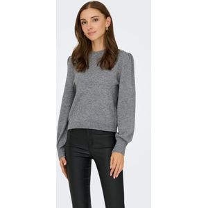 Jacqueline de Yong - Jdyrue Life - Pullover - Medium Grey Melange - Dames
