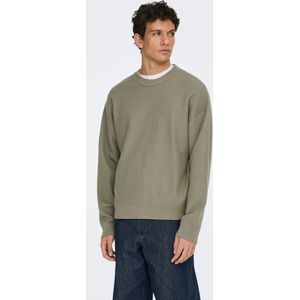 Onsview - Gebreide Pullover - Ronde Hals - Lange Mouwen - Drop Fit