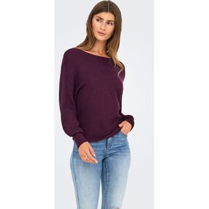 Onladaline - Gebreide Pullover - Boothals - Lange Mouwen - Regular Fit