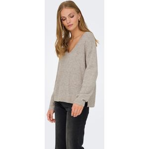 JDY - Gebreide Pullover - V-Hals - Lange Mouwen - Knit Fit