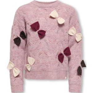 ONLY MINI - Vest - Knitwear - O-hals - Lange Mouwen - Loose Fit