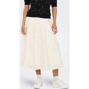 Rok - Lang - Blauw - Elastische Tailleband