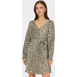 Jdybeatrice - Midi-jurk - Viscose - Lange Mouwen - Regular Fit