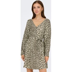 Jdybeatrice - Midi-jurk - Viscose - Lange Mouwen - Regular Fit