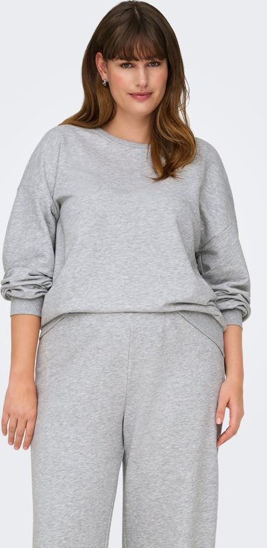 ONLY CARMAKOMA - Sweatshirt - O-hals - Lange Mouwen - Regular Fit