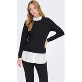 Olmpayson - Gebreide Pullover - Maternity - Lange Mouwen - O-hals