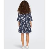 JDY - Korte Jurk - V-Hals - Lange Mouwen - Geplooid Detail - Regular Fit