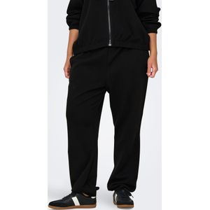 ONLY CARMAKOMA - Carscarlett - Broek - Zwart - Normale Pasvorm