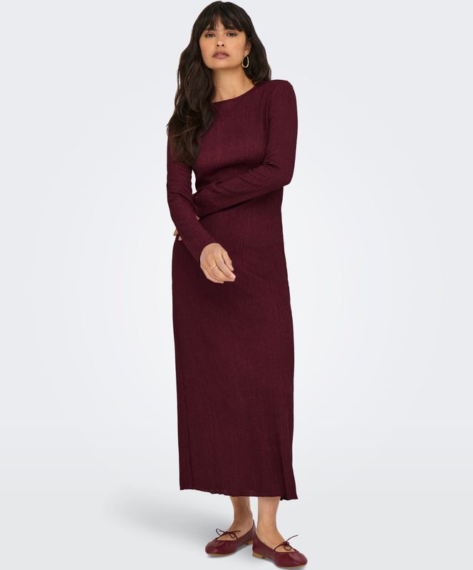 Onlkelly - Lange Jurk - Regular Fit - O-hals - Lange Mouwen