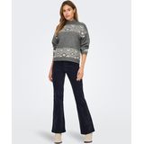 PUMICE STONE - Hoodie - Medium Grey Melange - Regular Fit - Lange Mouwen