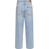 ONSCARL - Bandplooi Jeans - Effen - Denim - Light Washed - Wide Leg