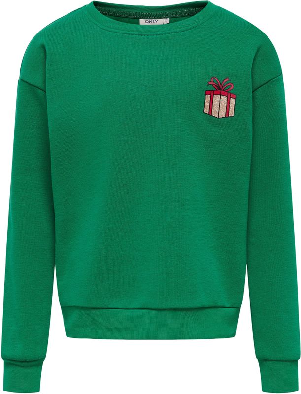 Kogyda - Sweatshirt - Groen - O-hals - Lange Mouwen - Regular Fit