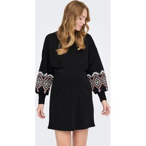 Olmbrooke - Lange Jurk - Jersey - Sweatjurk - Lange Mouwen - O-hals