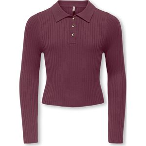 Kogmila - Gebreide Top - Polo - Lange Mouwen - Regular Fit