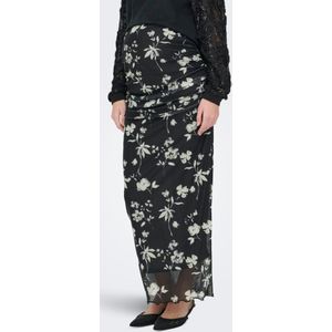 Only Maternity Rok 'OLMLOURA'  grijs / groen / zwart