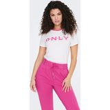 Only - Onllea Fitted s s Logo Top Box Jrs - Dames - t-Shirts