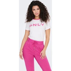 Only - Onllea Fitted s s Logo Top Box Jrs - Dames - t-Shirts