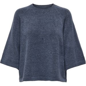 Only - Simoni - Damespullover - Mêlee - Regular Fit - Vleermuismouwen