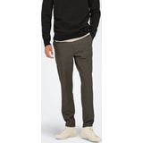 ONLY&SONS - ONSBRAD LIFE SLIM CHECK 0184 - Broek - Slim Fit