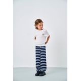 Only Mini Broek 'KMGSadie'  nachtblauw / wit