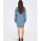 Onlbirdie - Lange Jurk - Denim - Knielengte - Loose Fit