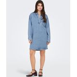 Onlbirdie - Lange Jurk - Denim - Knielengte - Loose Fit