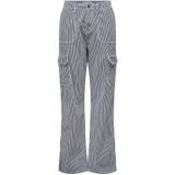 Broek - Gestreept - Katoen - High Waist - Regular Pasvorm