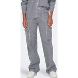 Broek - Gestreept - Katoen - High Waist - Regular Pasvorm