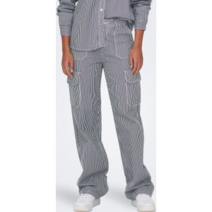 Broek - Gestreept - Katoen - High Waist - Regular Pasvorm