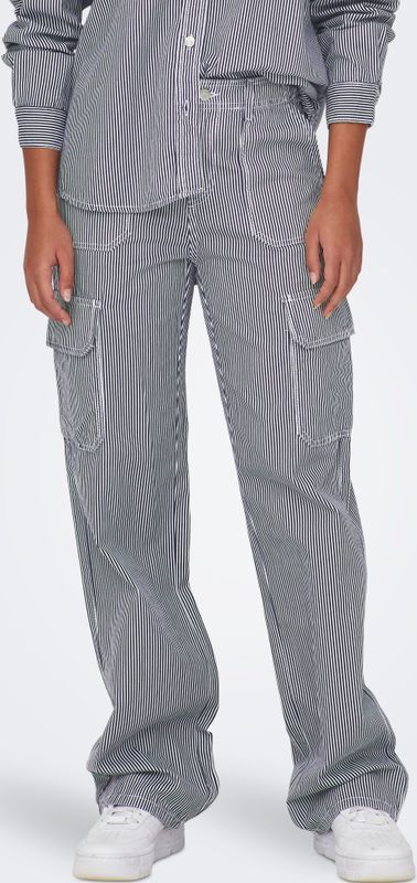 Broek - Gestreept - Katoen - High Waist - Regular Pasvorm