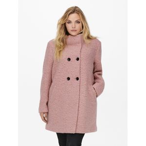 Carnewsophia - Jas - Hoge Hals - Lange Mouwen - Knoopsluiting - Lang