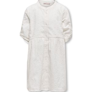 ONLY GIRLS - Midi-jurk - Katoen - Loose Fit - Geborduurd Detail