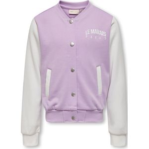 KIDS ONLY GIRL Babseball Vest KOGBOLETTE Lila/Wit