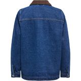 Only - Frankie - Damesjas - Lichtgrijs - Kwaliteitsmateriaal