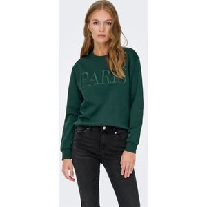 Jdyparis - Sweatshirt - Regular Fit - Lange Mouwen - O-hals - Parel Versiering