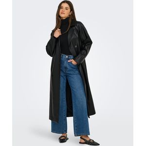 Onlbina - Trenchcoat - Omkeerbaar - Knoopsluiting met Dubbele Knopenrij