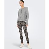 JDY - JDYLETTY ON FRILL - Cardigan - Zacht - Lange Mouwen - Knoop en Lussluiting