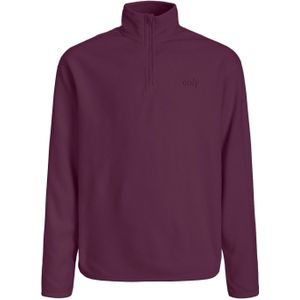 ONLY GIRLS - Sweatshirt - Hoge Hals - Zacht - Lange Mouwen - Ritssluiting