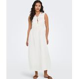 Onlsirmione - Midi-jurk - V-Hals - Mouwloos - Regular Fit