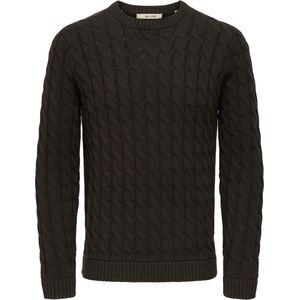 Only & Sons - ONSKicker - Trui - Donkerbruin - Lange Mouw