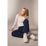 Kogmila - Gebreide Top - Polo - Lange Mouwen - Regular Fit