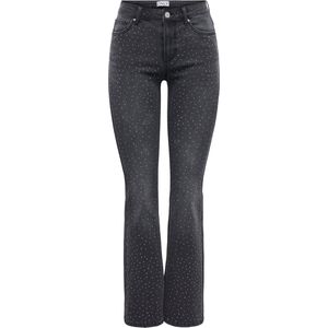 Flared Fit Jeans - Mid Waist