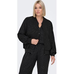 ONLY CARMAKOMA - Bomber Jacker - Omkeerbaar - Lange Mouwen - Geribde Manchetten