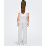 ONLY - Onlmalfy-inez Hw Stripe Cargo Pnt - Cloud Dancer - Pantalon Cargo - 100% Katoen