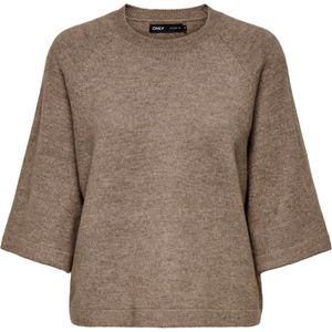 Only - Simoni - Damespullover - Mêlee - Regular Fit - Vleermuismouwen