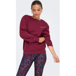 Onpfont - Sweatshirt - Zacht - O-hals - Lange Mouwen - Loose Fit