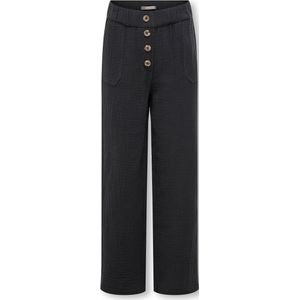 Kogthyra - Regular Fit Broek - Zwart - Katoen