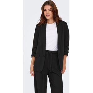 Only - ONLEVI LIFE - Blazer - Zwart - 3/4 Mouwen - Loose Fit